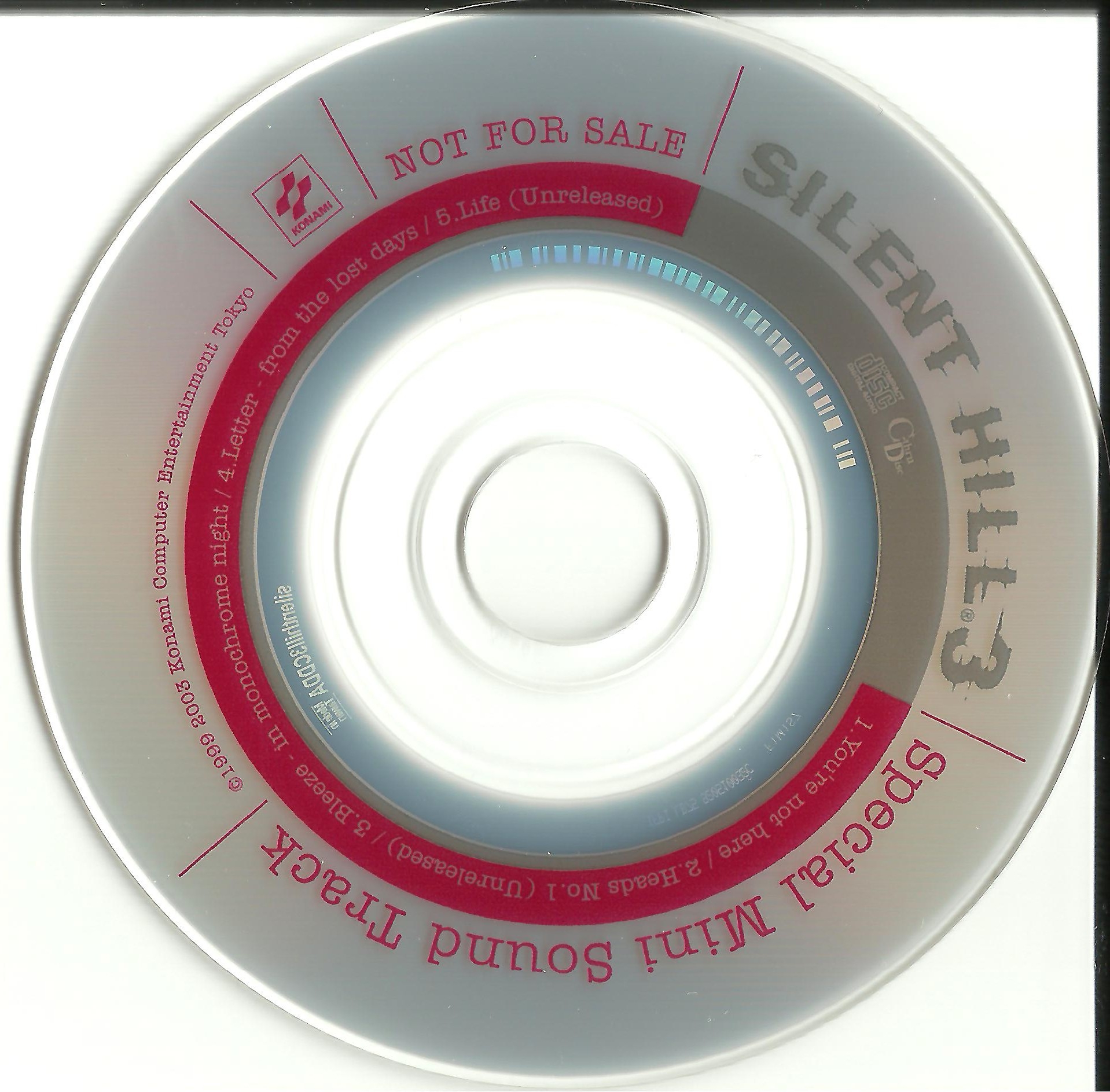 CD Silent hill 3 original sound track 帯付 サイレントヒル3 SILENT